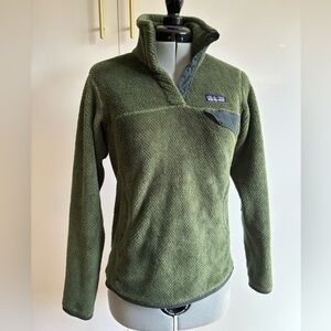 Patagonia Re-Tool Half Snap Pullover Women’s Moss Green